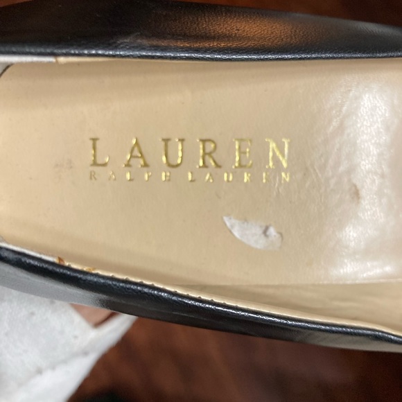 Ralph Lauren Basic Black leather pumps - Picture 2 of 7